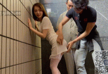 良家妇女想体验下和男优拍片的感觉,穿着性感在楼道里玩起来-解解图解