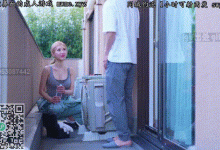 GIF剧情图解3出处,暑假空调坏了,没想到修理工是个身材很棒的姐姐-解解图解