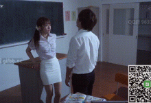 GIF剧情图解2出处,身材绝佳的新晋女老师被混混男学生轮着玩弄-解解图解